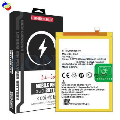 Piles rechargeables 100% BL-39AX Piles de remplacement en polymère lithium-ion pour Infinix X557