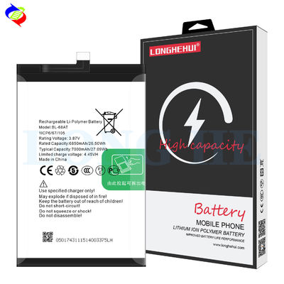 TECNO infinix POVA 2/LE7 BL-68AT batterie rechargeable avec batterie intégrée