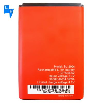 BL-29Di 3000mAh OEM batterie de téléphone portable au lithium-ion pour itel A14 Max Batteira