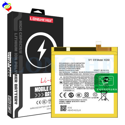 KG50 XT2027 Batterie de 4000 mAh pour l'alimentation électrique à longue durée d'utilisation de Motorola One