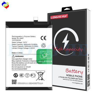 5000 mAh batterie de remplacement Pour Infinix BL-49MT téléphone Tecno Durable et rechargeable