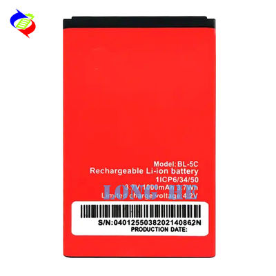 BL-5C Batterie de 1000 mAh avec protection à double IC et technologie polymère au lithium avancée