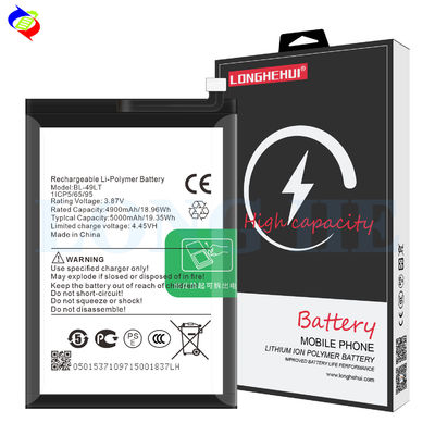 Batterie rechargeable BL-49LT Batterie de remplacement pour téléphone 5000mAh