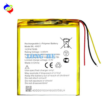 Batterie de remplacement de 4100 mAh pour Tecno 1704 BL-40GT