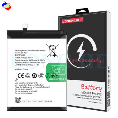 Batterie Li-polymère haute capacité 5000mAh pour le remplacement de téléphone portable Tecno BL-49IT