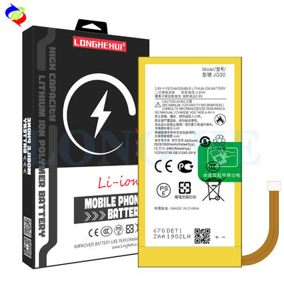 Batterie rechargeable pour téléphone portable JG30 Pour Motorola G7 XT1962 XT1962-4 Avec une capacité de 3000mAh