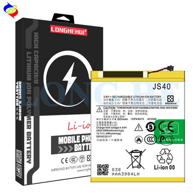 JS40 3000mAh Batterie rechargeable pour le téléphone portable Motorola Z3 Play XT1929 2820mAh 3.8V