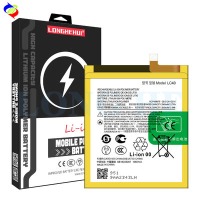 ODM Motorola LC40 4.4V 3550mAh batterie au lithium polymère pour une charge remplaçable