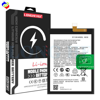 Batterie de téléphone portable MC50 noir Pour les batteries de puissance Motorola Moto G9