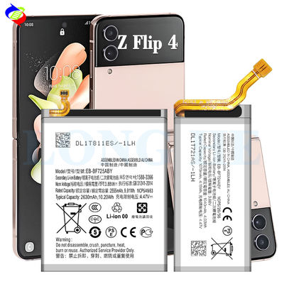 Batterie à double circuit intégré EB-BF724ABY EB-BF725ABY pour Samsung Z Flip4 SM-F721B SM-F721W