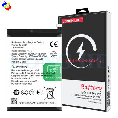 5000 mah BL-5ABT Lc8 batterie de téléphone portable pour batterie rechargeable Tecno
