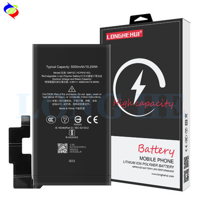 Piles rechargeables pour le Google Pixel 7 Pro noir GMF5Z Piles de remplacement originales