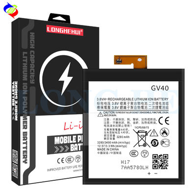 OEM/ODM GV40 3280mAh 3.8V batterie au lithium polymère pour Motorola Z Force Droid