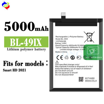5000mAh BL-49iX batterie OEM pour Infinix Smart HD 2021 100% cycle zéro et compatible