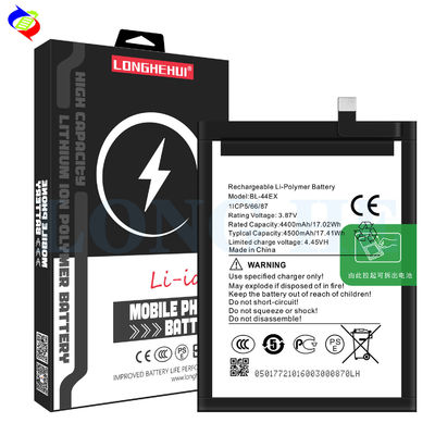 Batterie de téléphone portable rechargeable noire de 4500 mAh BL-44EX pour Infinix Zero X Pro X6811 X6810
