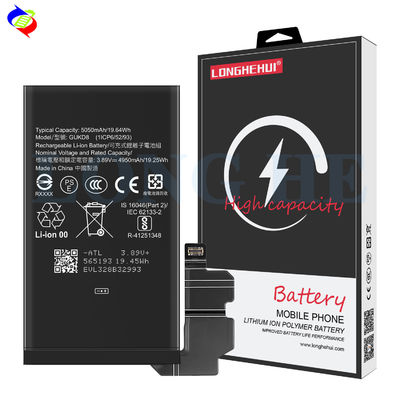 Batterie noire pour téléphone portable Pour Pixel 8 Pro 3,89V 5050 mah GUKD8 Remplacement d'ion lithium