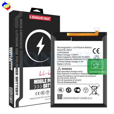 BL-49HX 100% batterie polymère au lithium d'origine pour téléphone portable Infinix Hot 20 5G/X666
