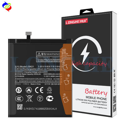 BN31 Batterie pour le téléphone portable Red-MI Note5A Prime Original A garantie