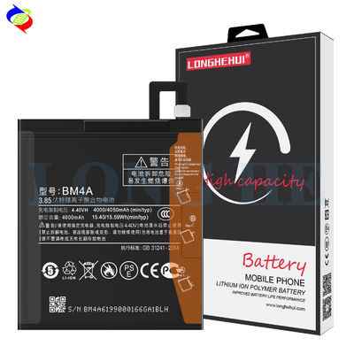 Batteries rechargeables de haute capacité de 4050mah BM4A en stock pour les ventes de téléphones mobiles Xiaomi Redmi Pro