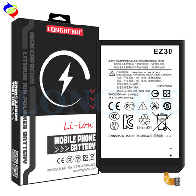 Cellule de remplacement de stock pour Motorola Google Nexus 6 EZ30 batterie double protection IC