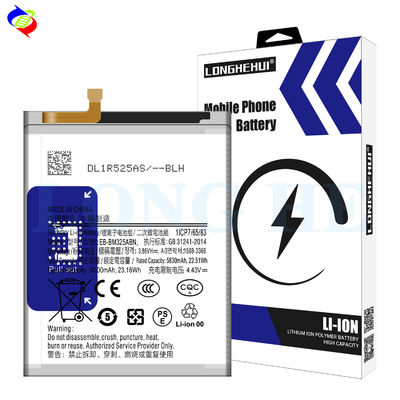 Batterie de remplacement grise rechargeable de 6000 mAh pour Samsung M32 4G EB-BM325ABN