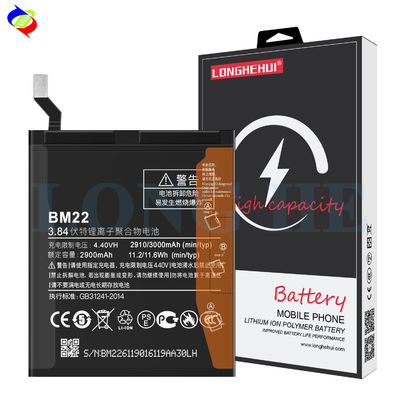 Batterie numérique de 2500 mAh à 3000 mAh BM22 pour Xiaomi Mi 5 Pro Mi 5 Remplacement de téléphone portable