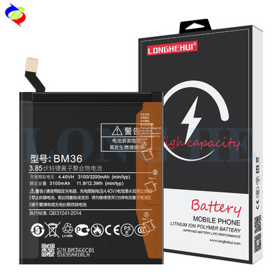 Batterie BM36 haute capacité pour Xiaomi 5S Batterie de téléphone rechargeable BM36 Codin