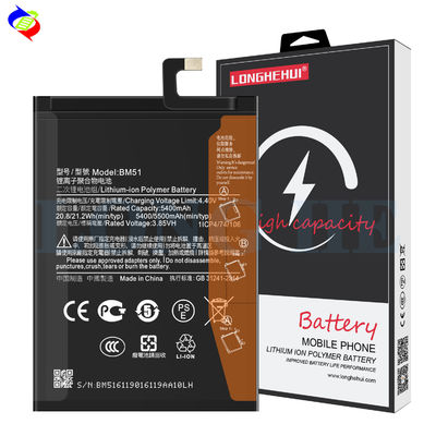 Protection double IC Batterie BM51 à haute capacité pour téléphone portable Xiaomi Mi Max3 Max3