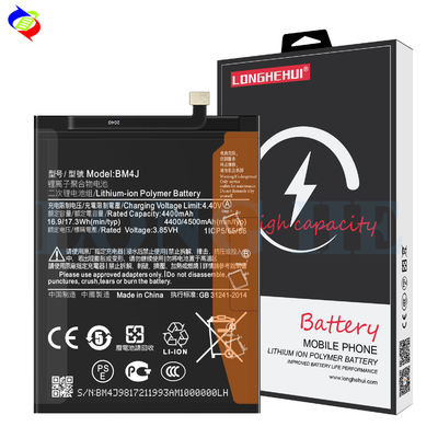 Stock A 4500mah 3.85V Lithium Polymer BM4J Cellule pour le Xiaomi Redmi Note 8 Pro remplaçable
