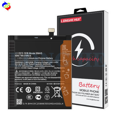 Batterie rechargeable pour smartphone de 4520 mAh pour les modèles de téléphones mobiles REDMI 10X Pro 5G
