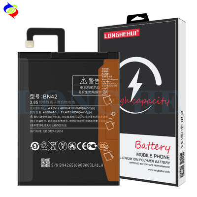 Batteries rechargeables de 4100 mAh pour téléphone portable BN42