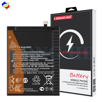 Redmi 8A batterie de remplacement original BN51 avec double protection IC 3.85v 5000mah