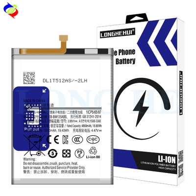 Piles de remplacement de 5000 mAh Pour Samsung M13 EB-BM135ABS Piles de téléphone Finition argentée