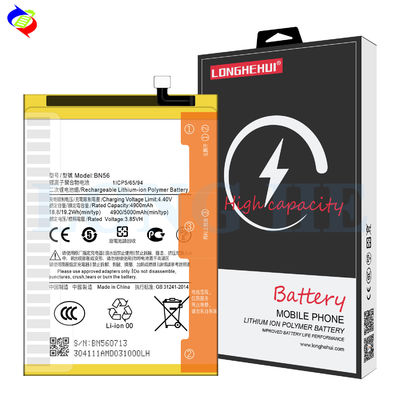 Batterie rechargeable BN56 pour Xiaomi Redmi 9A 9C Mi POCO C3 5000mAh 3,85V