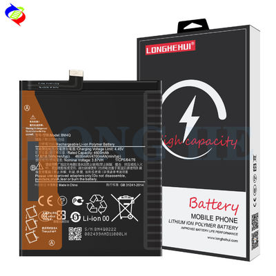 Double IC Protection batterie rechargeable au lithium-ion polymère BM4Q pour le Redmi K30 Pro 4700mAh 3.87V