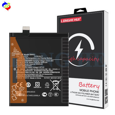 Redmi K30 Pro Liion Batterie BM4U 4.45V 4500mAh Rechargeable avec double protection IC