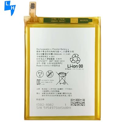 Piles rechargeables pour Sony XZ XZS F8332 F8331 LIS1632ERPC Piles au lithium de 2900 mAh