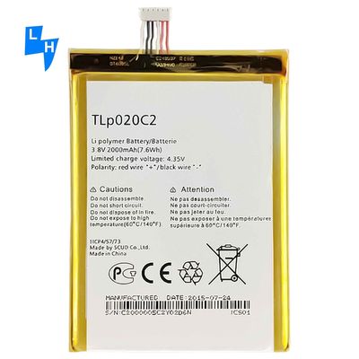 Idol Alpha OT6032 OneTouch OT6034 Alcatel Alpha batterie de remplacement pour OT6037Y OT6040D