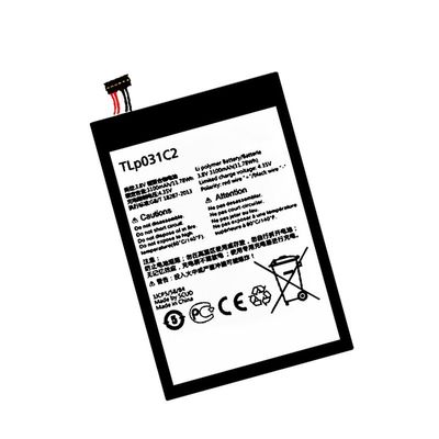 3100mAh TLp031C2 Pour Alcatel Batterie de téléphone portable au lithium polymère OT-8030/B
