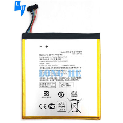 Batterie haute capacité 4680mAh C11P1517 Tab pour ASUS ZenPad 10.1 Z301M garantie de stock