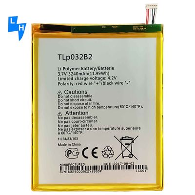 Batterie PIXI 8 3240 mAh TLP032B2 TLP032BD POP7S P310A OT9006W pour le téléviseur OneTouch