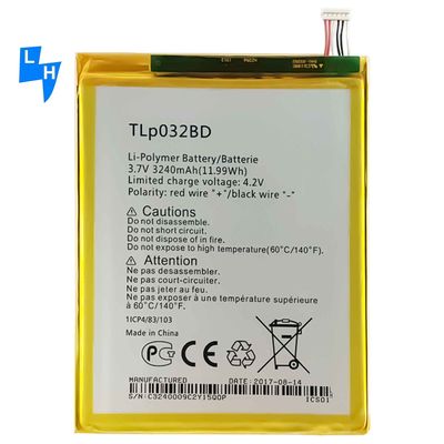 3240mAh TLP032BD POP7 P310A OT9006W Pixi 8 batterie pour Alcatel OneTouch POP-7 LTE