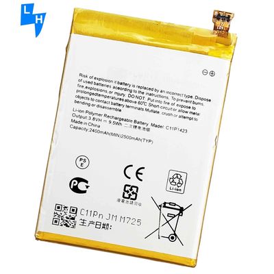 Double protection IC C11P1423 4.4V 2500mAh batterie de téléphone portable Pour ASUS ZenFone 2 5.0