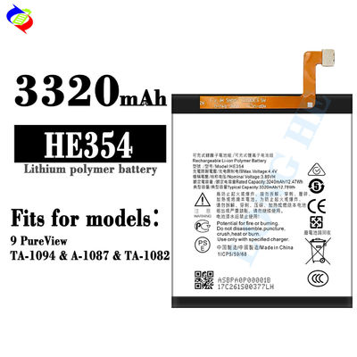 Batterie rechargeable à haute capacité pour Nokia 9 Pureview 3320mAh Protection double IC