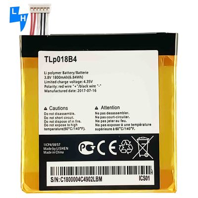 OT7025 OT6030 alcatel One Touch idol Batterie pour téléphone portable TLP018B4 3.8V 1500mAh