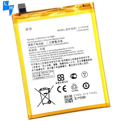 Protection double IC 3250mAh batterie de téléphone portable pour ASUS Zenfone 4 ZE554KL C11P1618