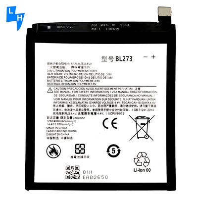 K8 PLUS 100% batterie au lithium secondaire BL273 pour Lenovo K6 Note 4000mAh 3.8V