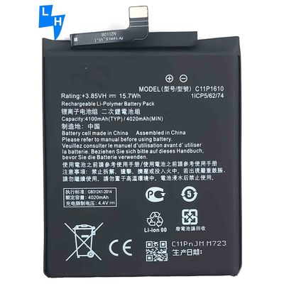 Batterie rechargeable C11P1610 pour ASUS Zenfone 4 Max Pegasus 3,85V 4100mAh Remplacement