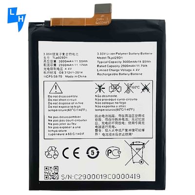 Stock 3000mAh TLp029D1 Remplacement de batterie pour les produits Alcatel Onyx