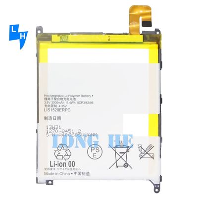 3000mAh 3,8V batterie de téléphone portable LIS1520ERPC pour SONY XL39h/XL39/C6833/XperiaZ Ultra